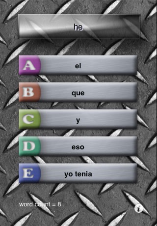 iLearn Spanish screenshot