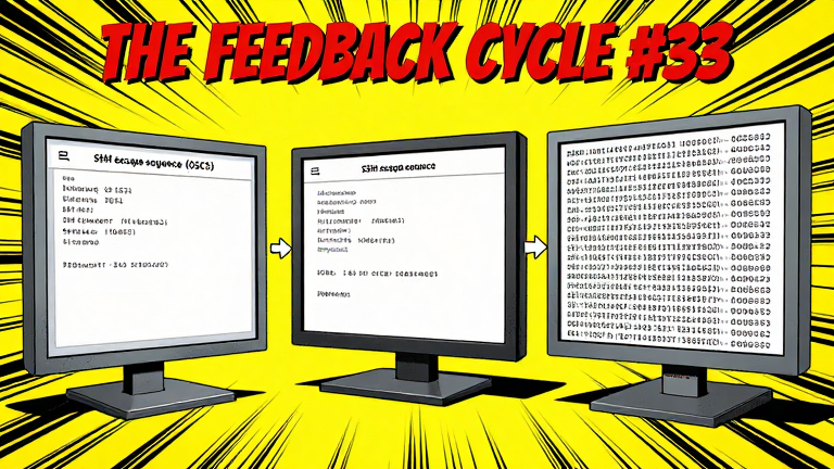 Welcome back to The Feedback Cycle. Day thirty-three. And Darren, I have to say,…