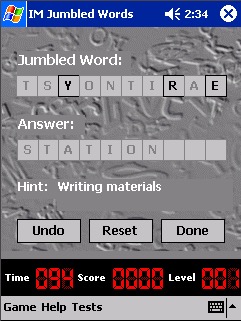 IM Jumbled Words screenshot